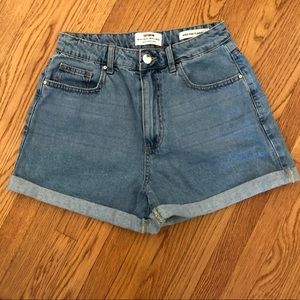 High waisted shorts